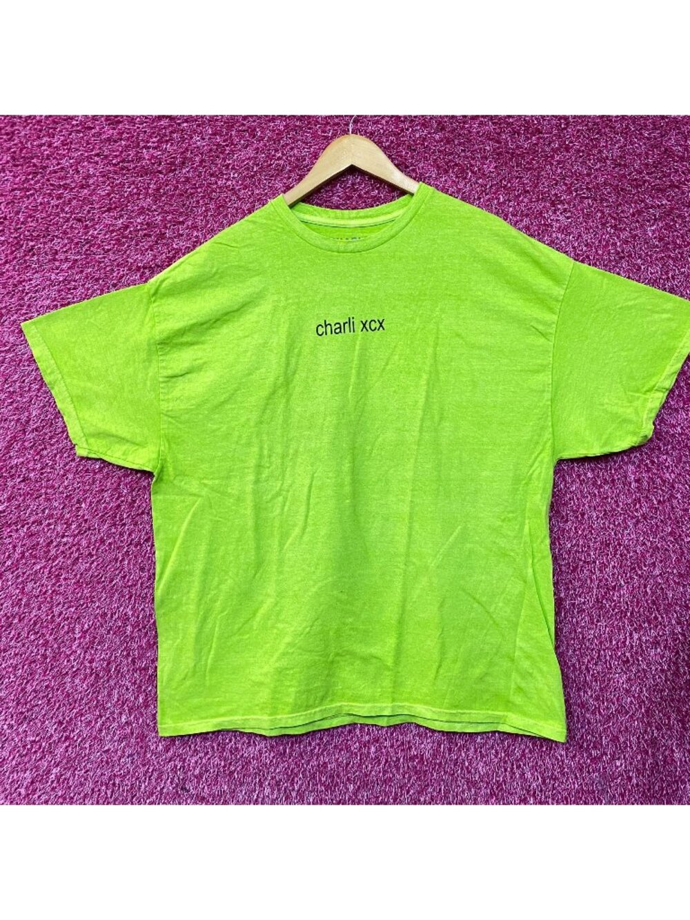 Charli XCX Brat Hyperpop Album T-Shirt XL